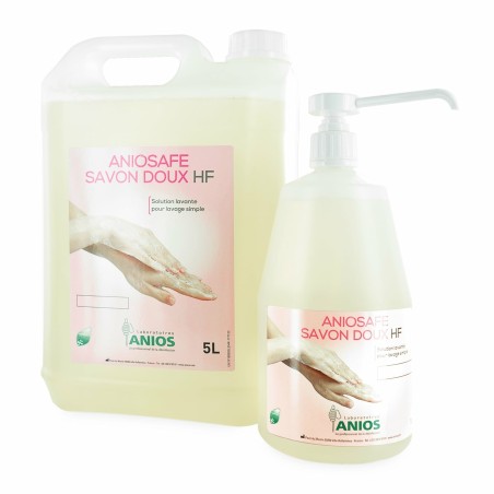 Savon doux liquide Aniosafe HF - 3 contenances