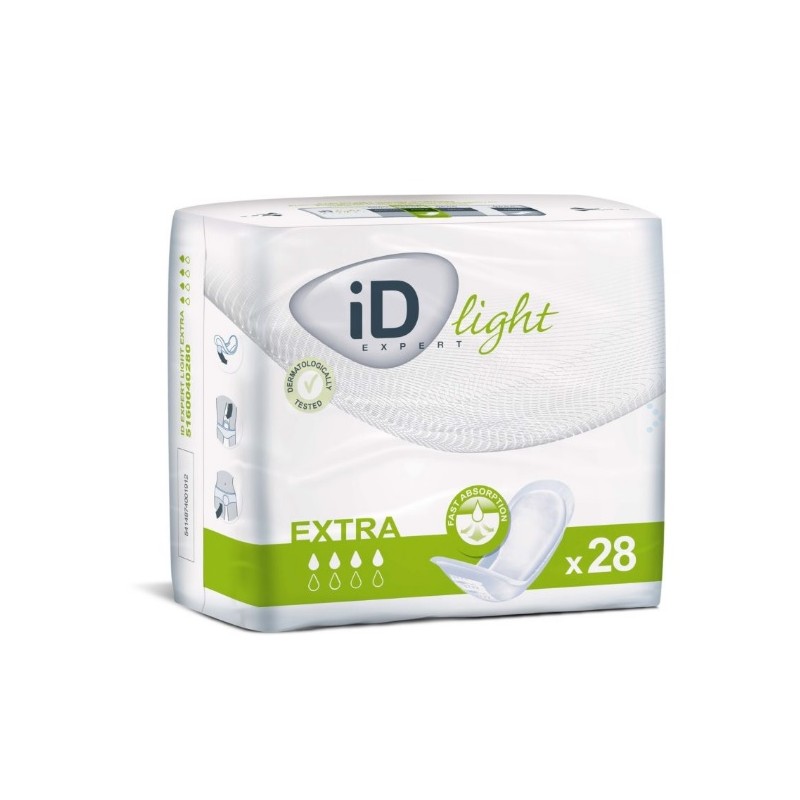 Petites protections anatomiques pour femme - ID Light - 4 modèles