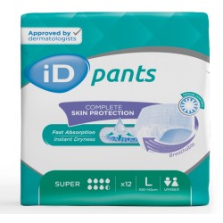 Sous-vetement absorbant pour hommes et femmes - ID Pants Super - 2 tailles
